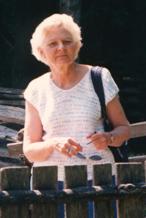 [Photo: Titia at Cade's cove in the Smokey mountains]