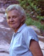 [Photo: Titia in the Smokey moutains]